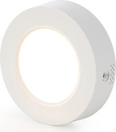 Nisko פאנל לד צמוד אינטגרלי עגול 6" 12W, אור קר