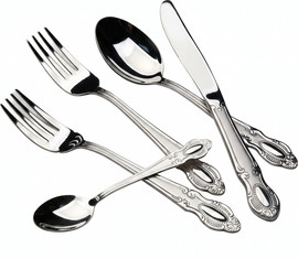 STUDIO 26 סט סכו"ם 30 חלקים נירוסטה + מט MULINI 18/10INOX304