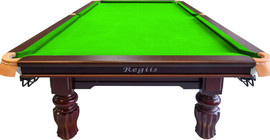 Regiis שולחן סנוקר 10 פיט מקצועי regiis steel cushion