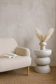 Vedro הדום Polly Risen – עיצוב מודרני בגוון לבן קרמיקה