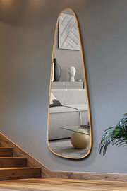 Vedro מראת קיר אליפטית NATURA WOOD