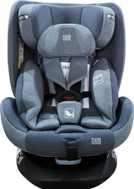 Oli כיסא בטיחות בתקן I-SIZE G409 החדש מסתובב 360º צבע אפור MAMO