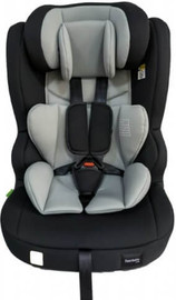 Easy baby בוסטר רצועות+ איזופיקס 2 ב-1 לרכב בתקן ISIZE R129 צבע אפור איזי בייבי
