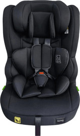 Easy baby בוסטר רצועות+ איזופיקס 2 ב-1 לרכב בתקן ISIZE R129 צבע שחור איזי בייבי
