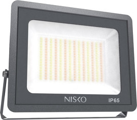Nisko פנס הצפה 100W CCT שחור