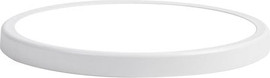 Nisko צמוד תקרה עגול דק לבן TIME 36W 48CM 3CCT- גוון אור משתנה בלחיצה NISKO