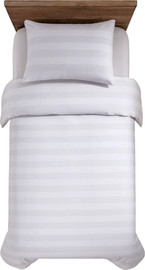 winstore מצעים יחיד STRIPES-לבן 90×200