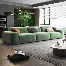 Dream Home ספה תלת מושבית דגם מונטנה, צבע ירוק