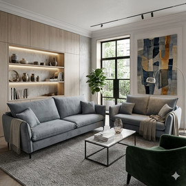 Dream Home סט ספות 3+2 דגם לאונרדו