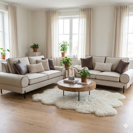 Dream Home סט ספות 3+2 דגם Stepi