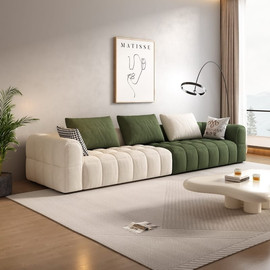 Dream Home ספת רביצה צבע ירוק/בז׳ דגם אושן - 380