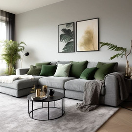 Dream Home סלון רביצה פינתי דגם Kewi - 400*200