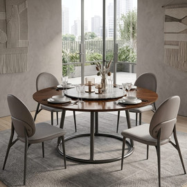 Dream Home כיסא מעוצב מפואר צבע בד חום/סהרה דגם Brilliant