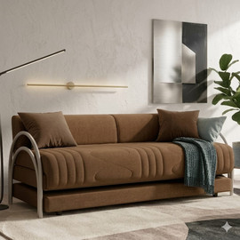 Dream Home ספת אפ קל נפתח למיטת חבר כולל ארגז מצעים דגם עדן