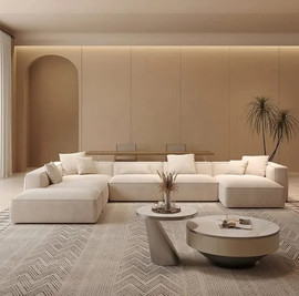 Dream Home סלון רביצה פינתי צורת ח דגם San Diego