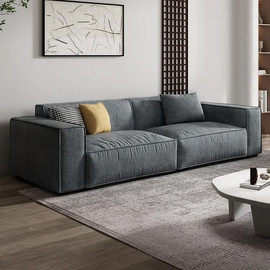 Dream Home ספה תלת מושבית דגם Lotus צבע אפור - 220
