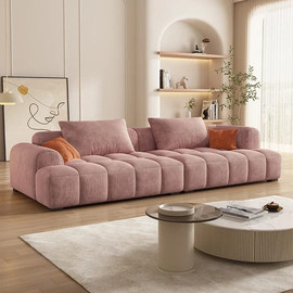 Dream Home ספת רביצה דגם Fiber צבע ורוד - 280