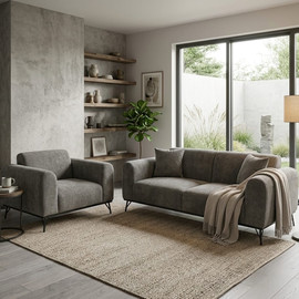 Dream Home סט ספות ספת תלת פלוס כורסא דגם אדלינה