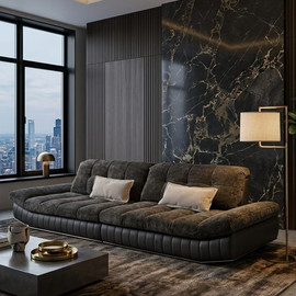 Dream Home ספת רביצה מפוארת עם גבים מתכווננים דגם אודל