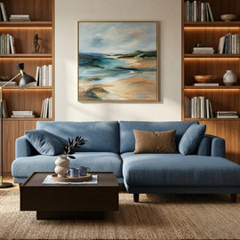 Dream Home סלון רביצה פינתי דגם Blue - 260*160