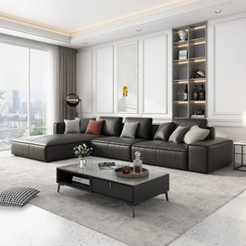Dream Home סלון פינתי מעוצב מדמוי עור משובח דגם ולנסיה צבע שחור - 300*200