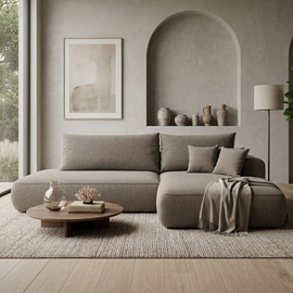 Dream Home סלון פינתי דגם ליבק צבע אופר - 260*160