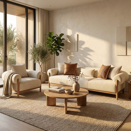 Dream Home ספה תלת מעוצבת דגם סופיה - 300