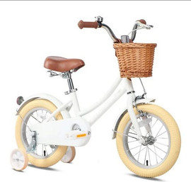 BMX אופני עיר בסגנון וינטג - לבן - מידה 16