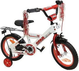 BMX אופניים BMX מידה 18 - אדום