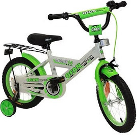 BMX אופניים BMX מידה 14 - ירוק