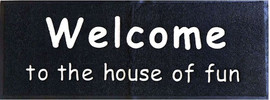Luli Babys Style שטיח כניסה -  WELCOME to the house of fun