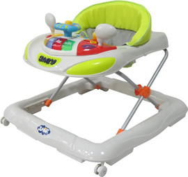Luli Babys Style הליכון פיאנו - ירוק
