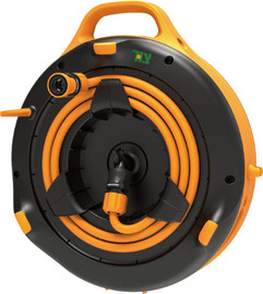 Fiskars גלגלת 15 מטר מסתובבת 360 מעלות לשטח כיסוי מירבי