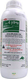 צור מרקט גרלון 4 קוטל עצים ועשבים בלתי ברירני - תרכיז מתחלב 1 ליטר