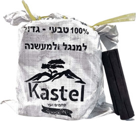 צור מרקט שק פחמים, גחלים 100% טבעי גדול מתאים למנגל ומעשנה 5 ק"ג | KASTEL