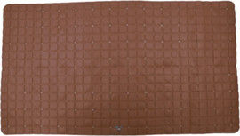 צור מרקט שטיח אמבט איכותי 100% PVC בצבעים לבחירה 39X69 ס"מ Color Sienna