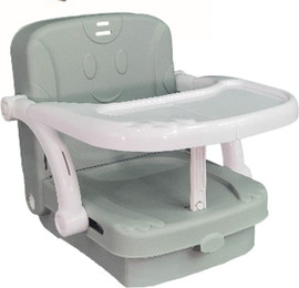 בייבי מישל מושב הגבהה לילד 2 ב 1 High Seat - אפור