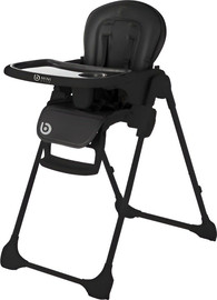 BSMART כסא אוכל מתכוונן דגם Mini Fold מבית Bsmart - שחור
