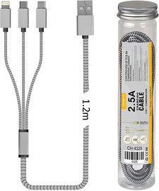 GadgetShop כבל טעינה משולב 3 ב-1
