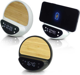 GadgetShop שעון מעורר עם מטען אלחוטי