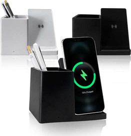 GadgetShop עמדת טעינה אלחוטית שולחנית