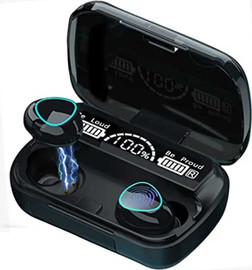 GadgetShop אוזניות בלוטוס עם צג דיגיטלי