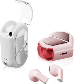 GadgetShop אוזניות בלוטוס במארז לב AMOR