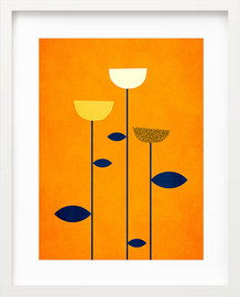 ATIA LIVING הדפס אומנותי ממוסגר - משפחה  40X50CM