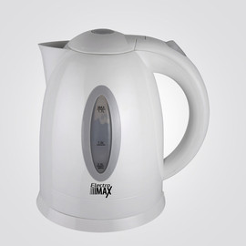 EletctroMax קומקום חשמלי ונוס 1.7 ליטר אפור+ לבן