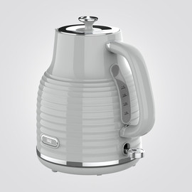 EletctroMax קומקום חשמלי רטרו 1.7 ליטר אפור