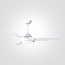 EletctroMax מאוורר תקרה סופה לבן 52" CCT +שלט