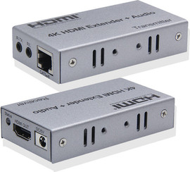 Boost מאריך HDMI 4K על גבי כבל רשת עד 100 מטר כולל IR