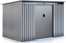 SUPER GARDEN SHED מחסן מתכת סקיילייט דגם Sky C מידה 2.61X1.81 SUPER GARDEN SHED