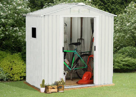 SUPER GARDEN SHED מחסן מתכת פרמיום דגם 2.13X1.91 SUPER GARDEN SHED T76